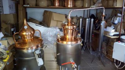 Rendelhető pálinkafőző szettel